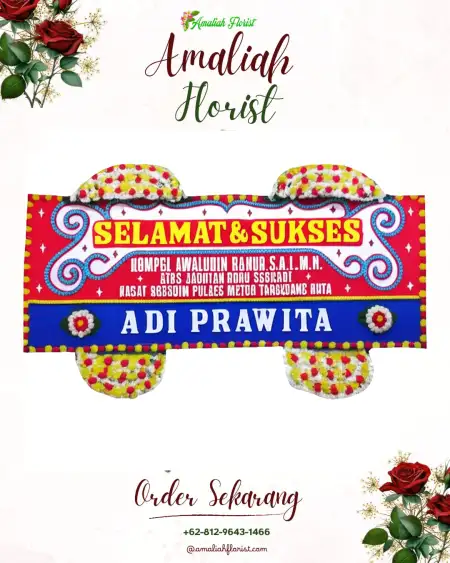 Papan Bunga Ucapan Selamat Randualas